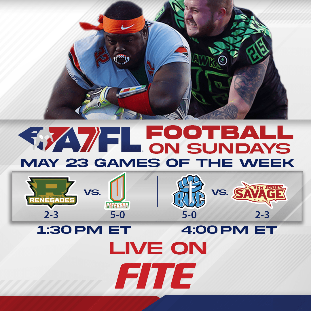 A7FL Week 6 - Two 4-1 Teams Head to Head To Lead the North East! + LIVE Scoring Updates - A7FL