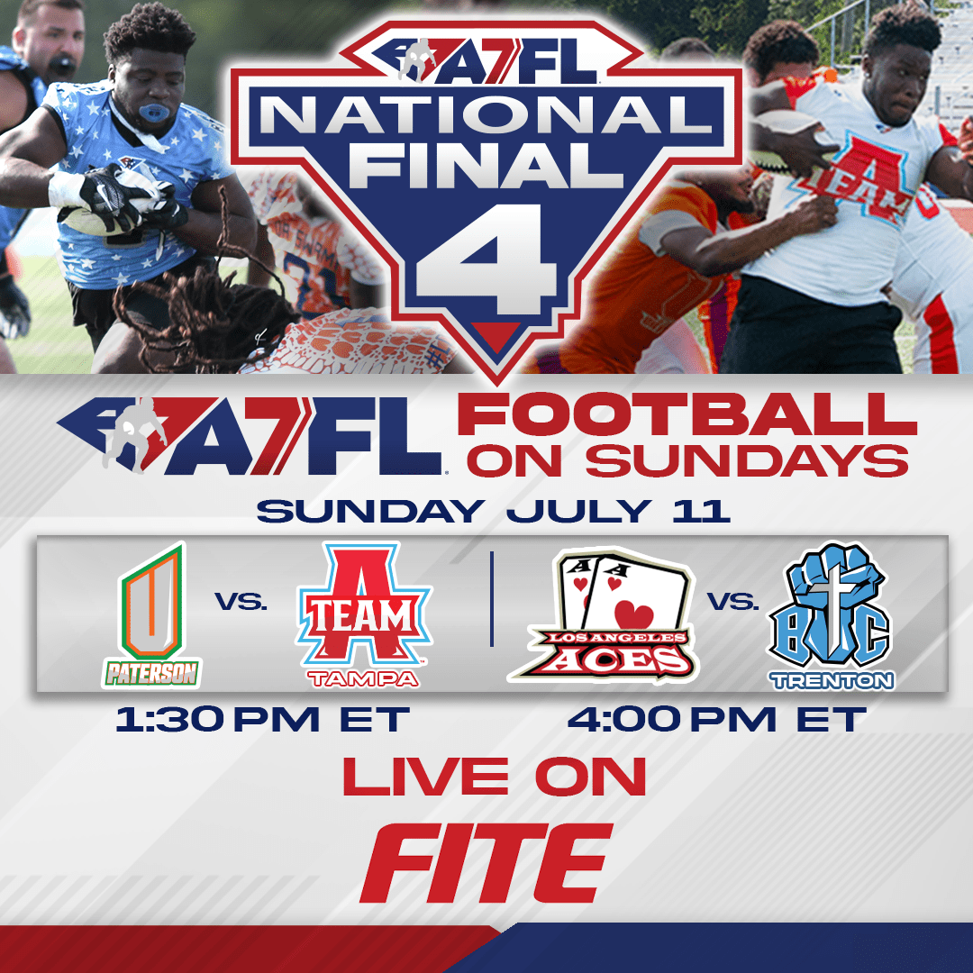 A7FL 2021 National Final 4 Football Games