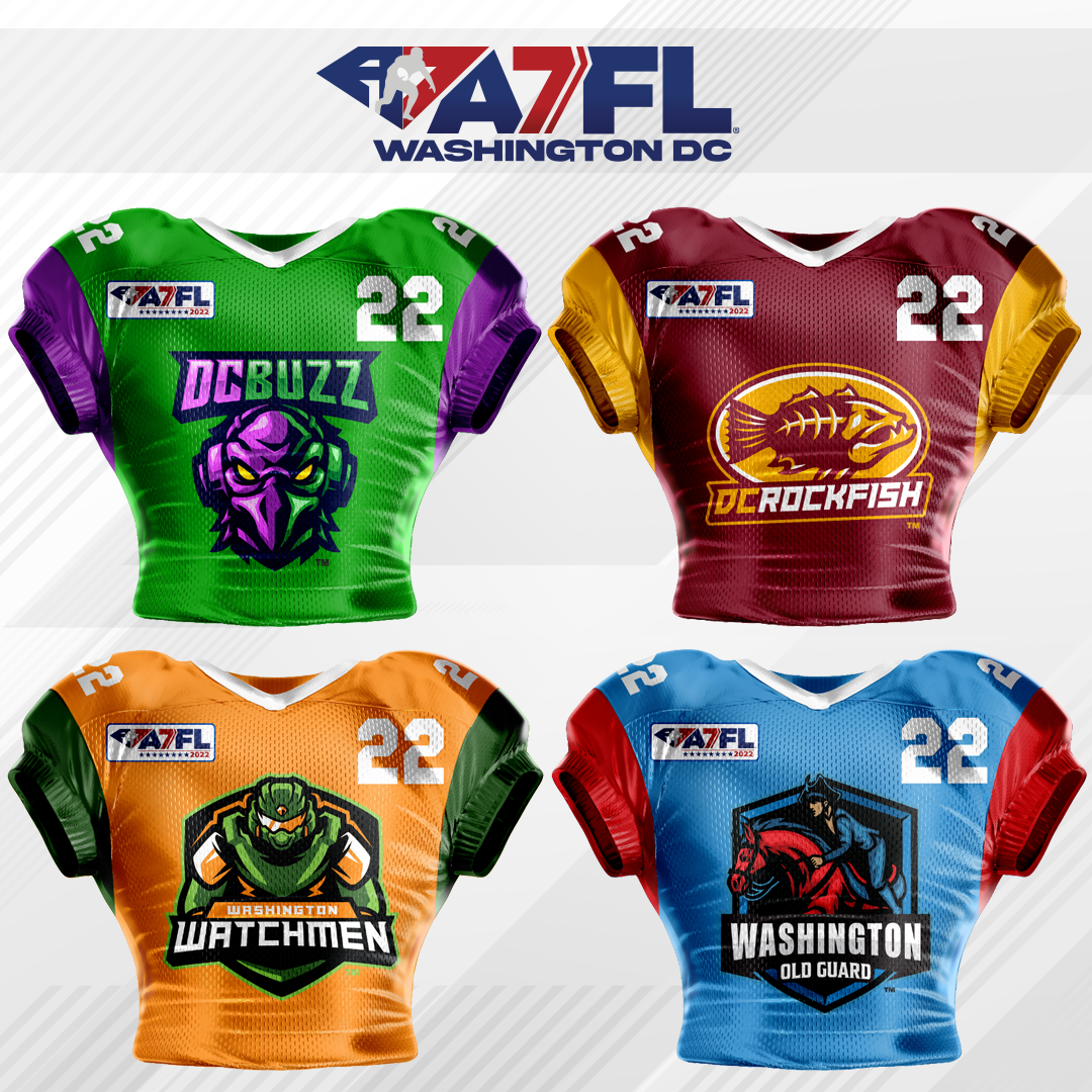The A7FL's Washington DC Division Hits The Gridiron On March 27th