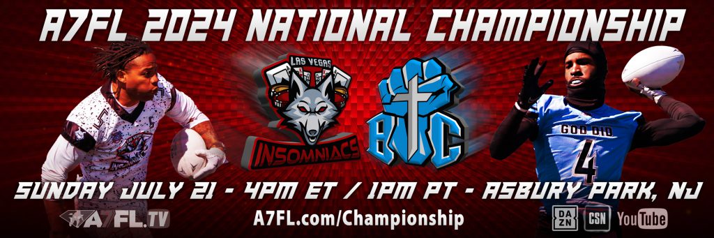 A7FL 2024 Championship Game Matchup